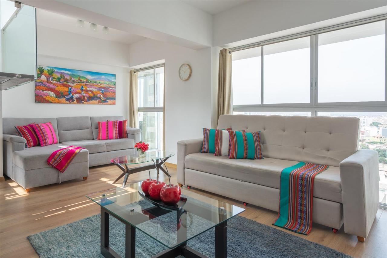 לימה Exclusive Penthouse With Private Rooftop Jacuzzi By Globalstay מראה חיצוני תמונה