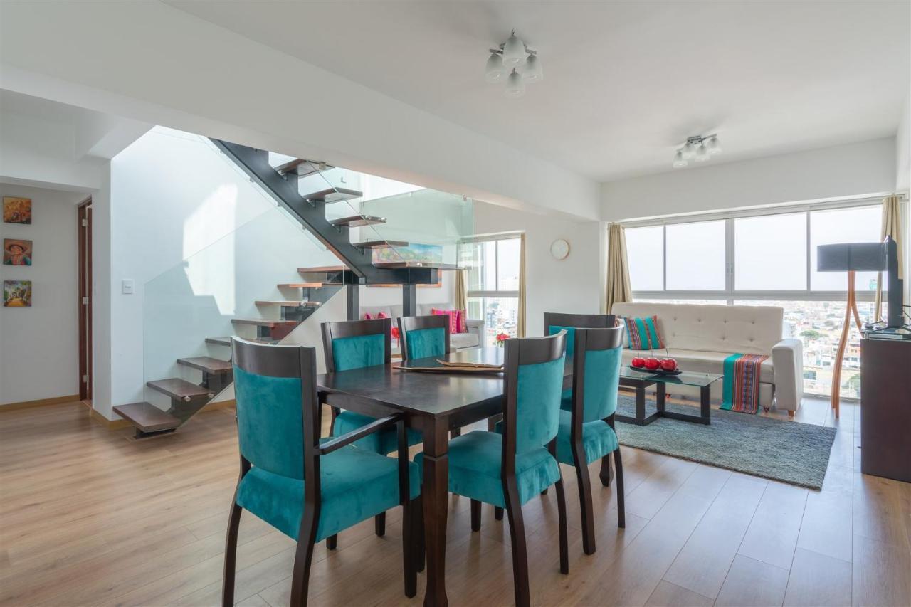 לימה Exclusive Penthouse With Private Rooftop Jacuzzi By Globalstay מראה חיצוני תמונה